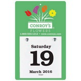 Small Daily Date Calendar Size 3-5/8x5-5/8 with 3x3 date pad promotional calendar – Daily Date Calendars – 2026