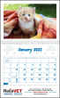 Puppies & Kittens Pocket Promotional Calendar