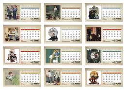 The Saturday Evening Post Desk Promotional Calendar 2026