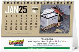 The Saturday Evening Post Desk Calendar Promotional Calendar 2026
