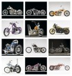 Custom Motorcycles 2026 Calendar with Spiral binding Item 7056 monthly view images