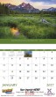 Everlasing Word Religious Calendar with Bible verses from the King James version open view image