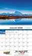 2026 Promotional calendar America Scenic,Spiral, Item BC-245 open view