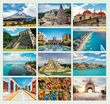 2026 Mexico Scenic Bilingual Calendar - Stapled, Item CC-416 Monthly Images