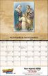 2026 Bilingual English-Spanish Catholic Calendar 2026 - Stapled, Item CC-432 Open View Image