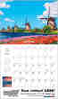 World Scenes - Scenic Promo Calendar  Bilingual open view 2026