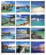 Tropical Island Resorts & Beaches calendar # JC-108 monthly images