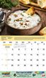 Cooking Recipes Calendar Stapled 2026