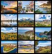 Scenes of California Calendar Stapled 2026
