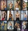 Nude Men Promotional Calendar 2026 images of the months