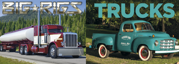 2027 Trucking Theme Calendars