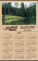 Large Full Year View Promo Calendar Larry Anderson Wildlife 