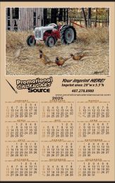 2025 Full Year View Calendar with Larry Anderson Wildlife Art 