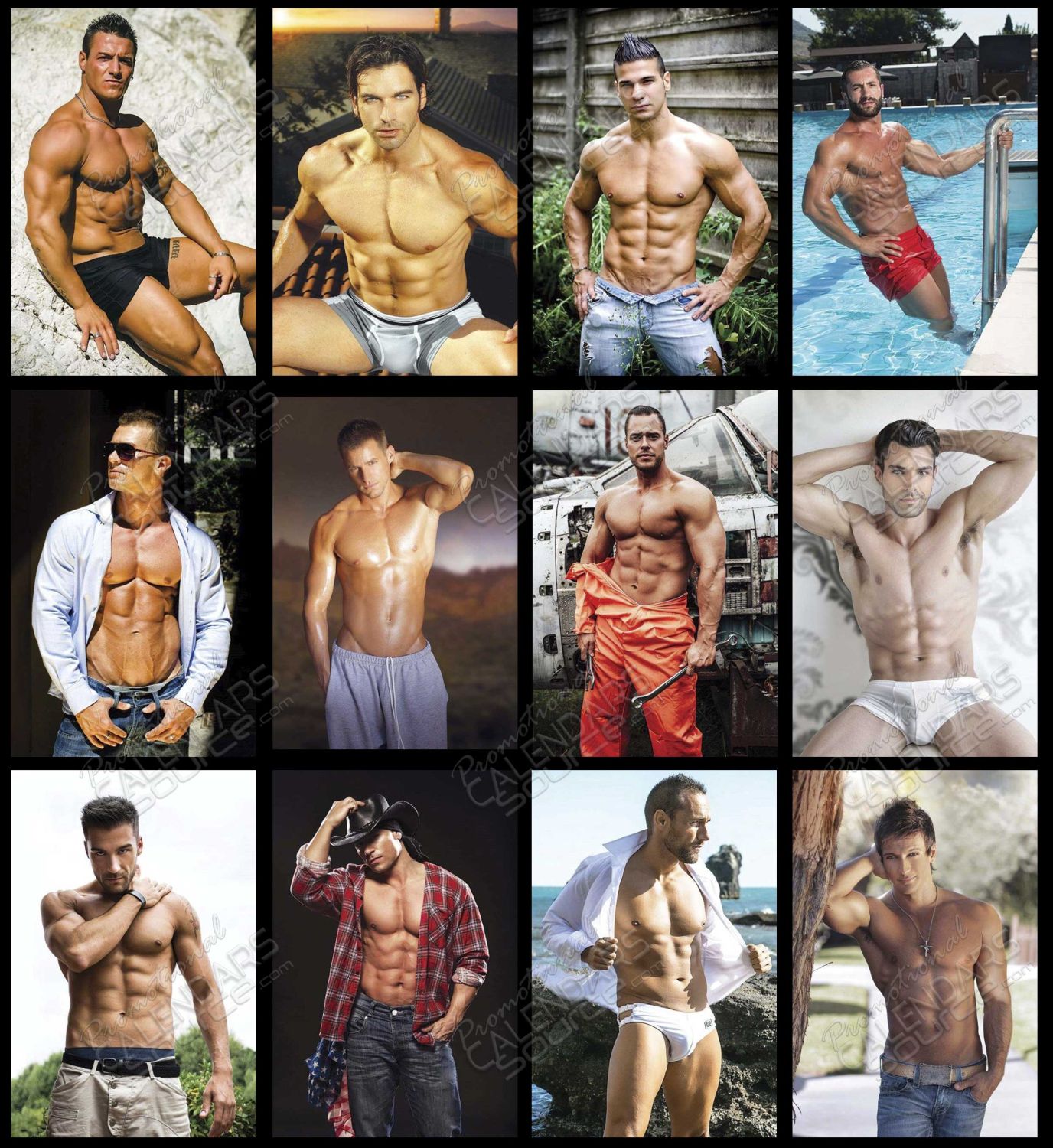 Naked Men Calenders 48