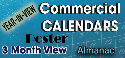 commercial calendars custom printed for business advertising