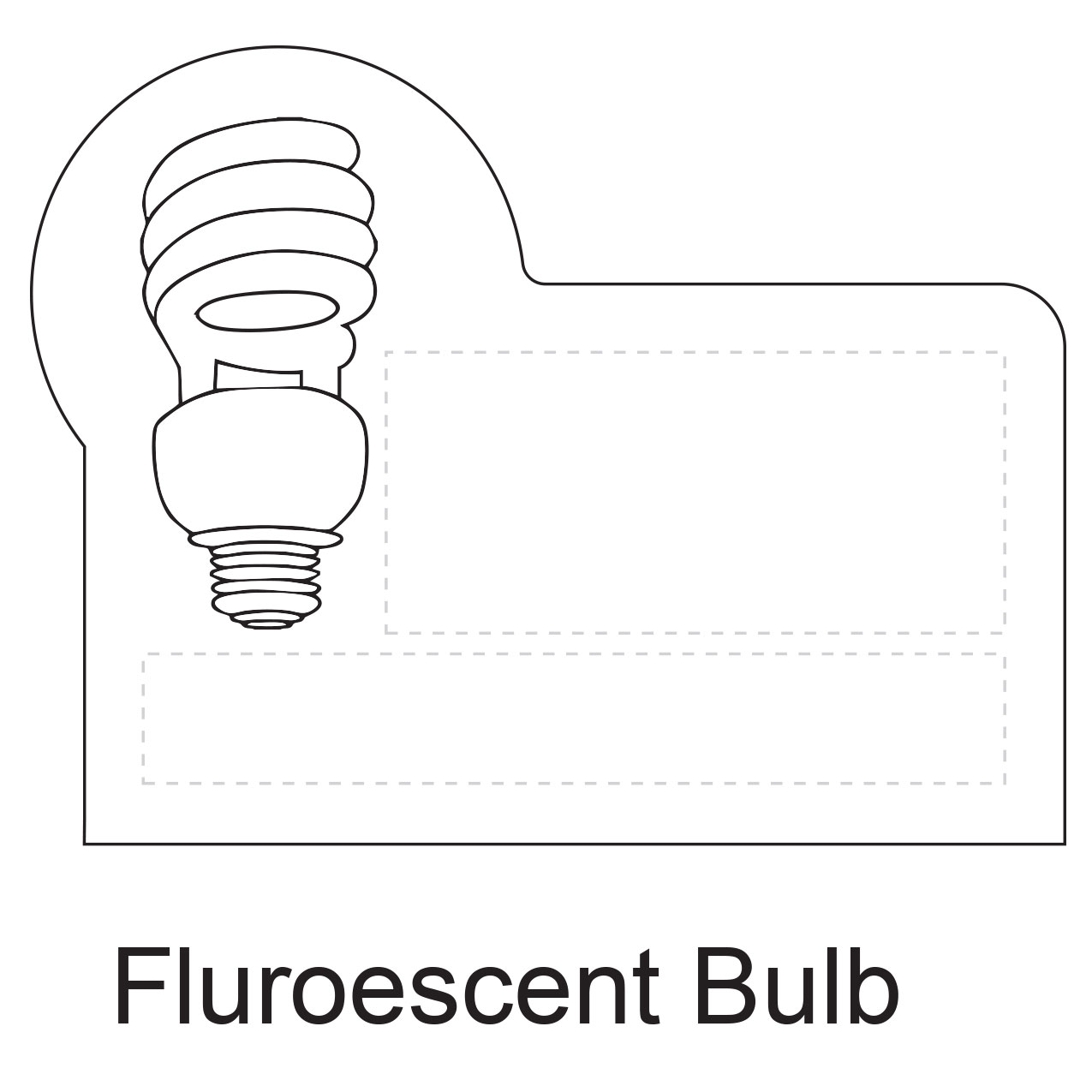 Bulb shaped stick-up self-adhesive calendar